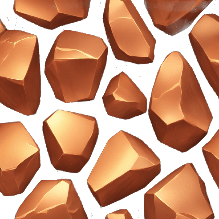 Copper ore emoji