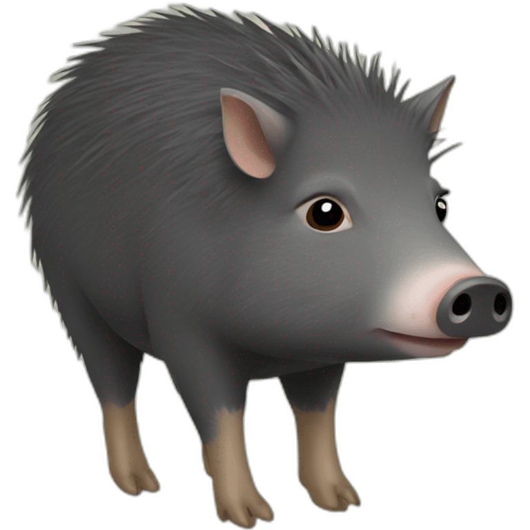 Peccary emoji