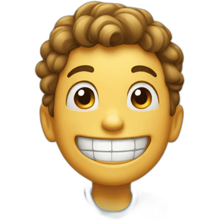 a kid laughing hard emoji