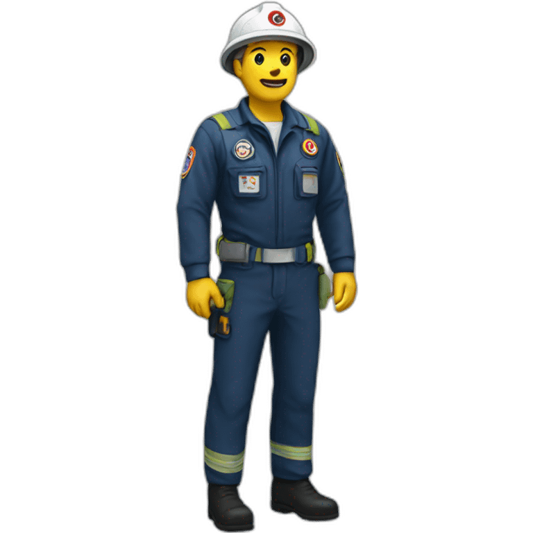 Civil defense volunteer emoji