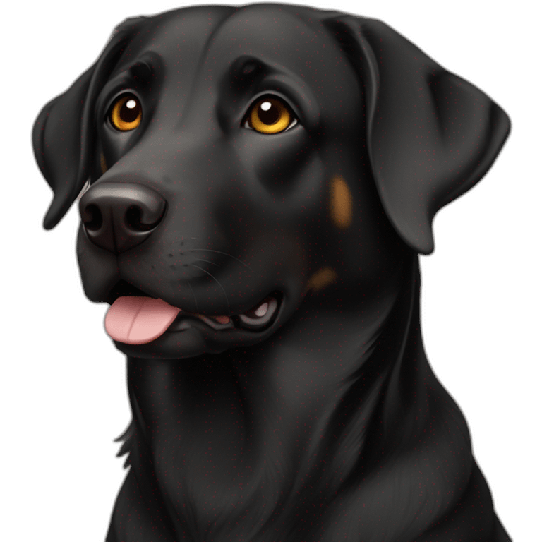 labrador crossed with beauceron emoji