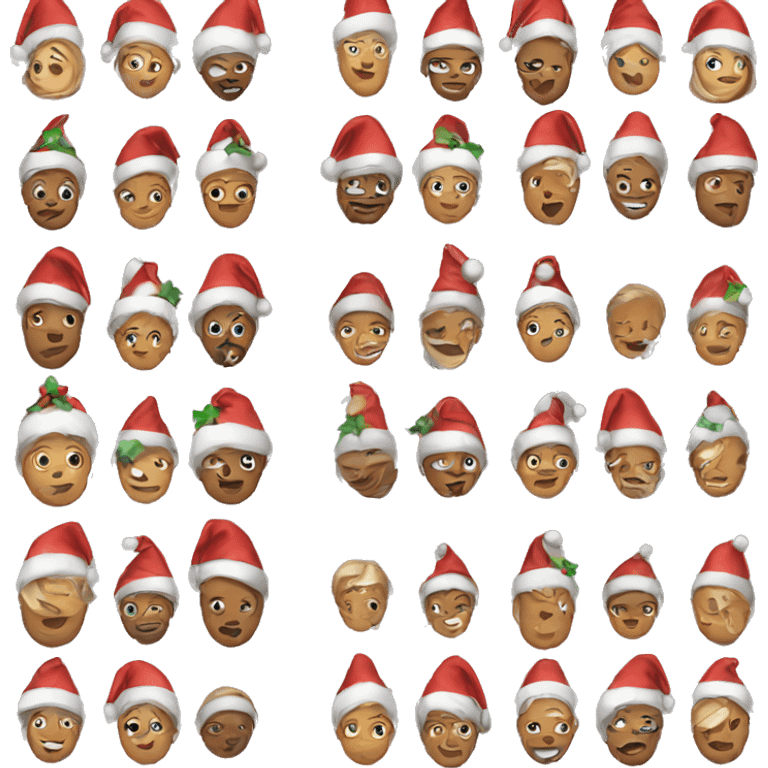 Christmas emoji emoji