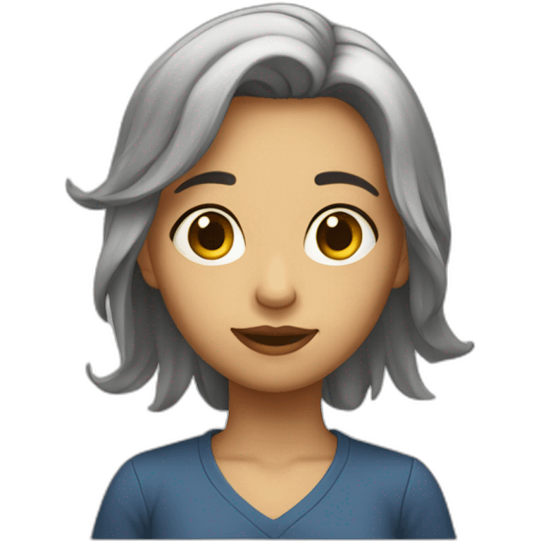 fille mignionne emoji