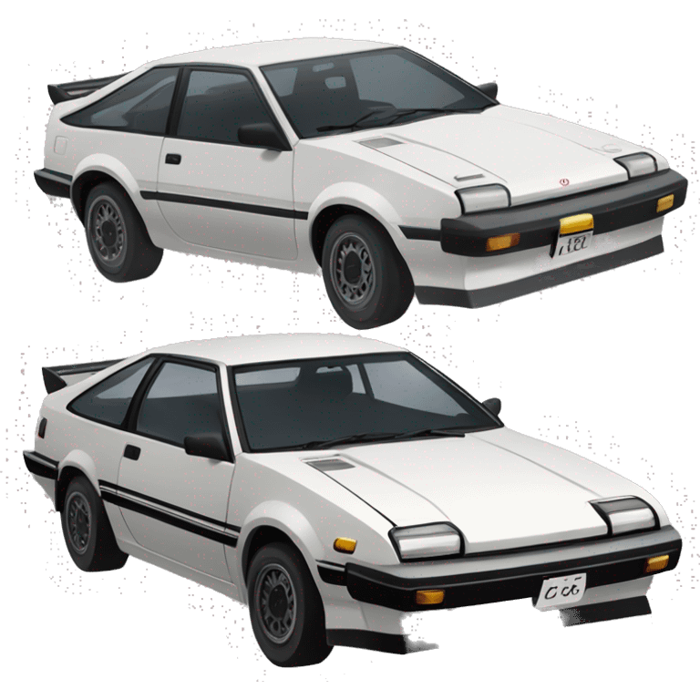 toyota AE86 from initial D emoji