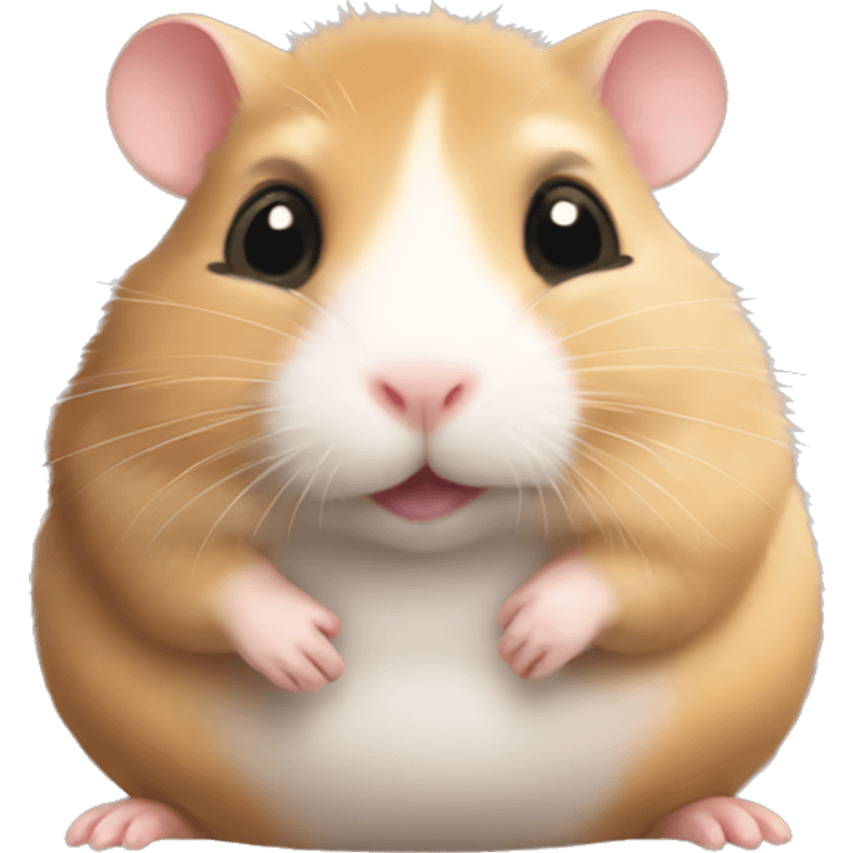 Pregnant hamster  emoji