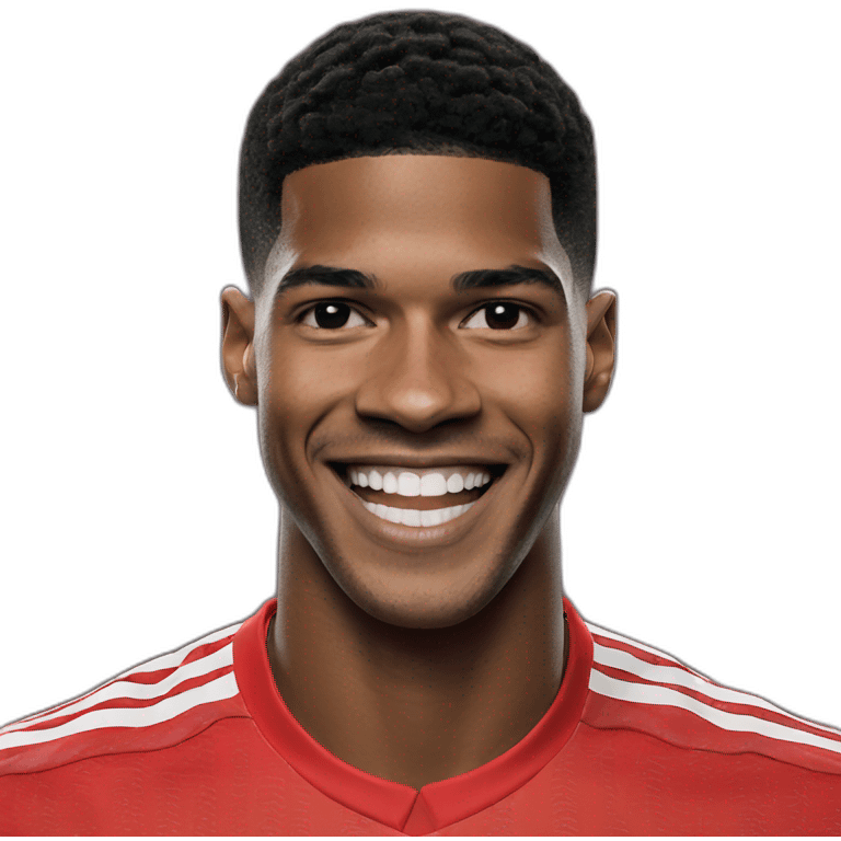 Marcus rashford smile emoji