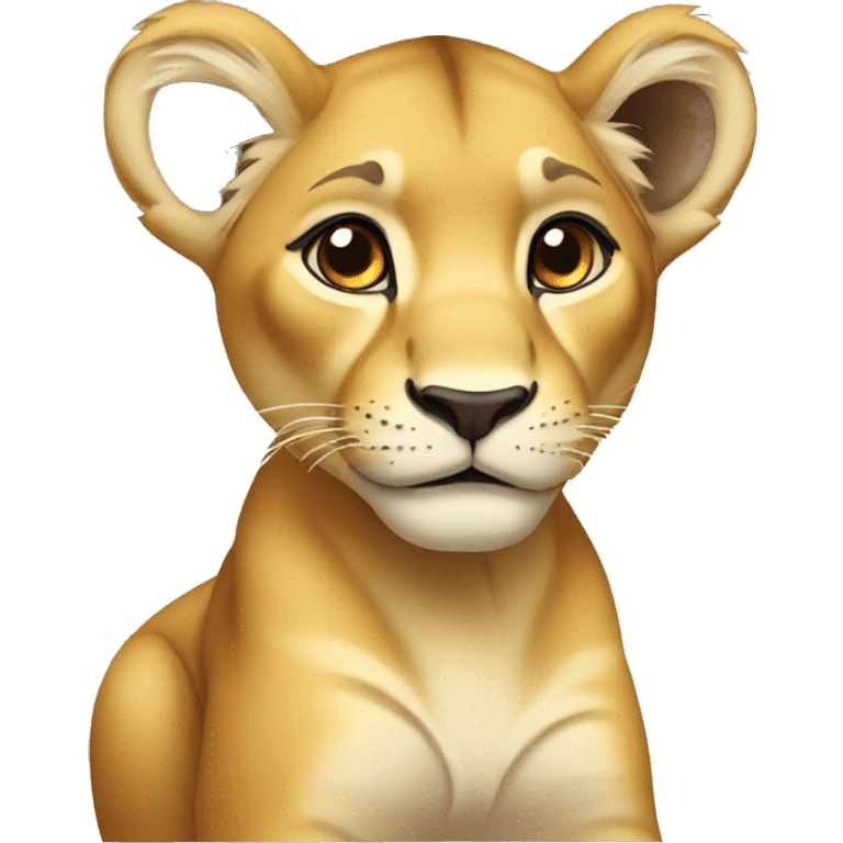 lioness cub emoji