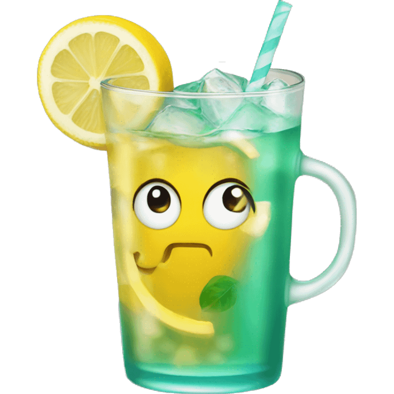 lemon ice tea emoji