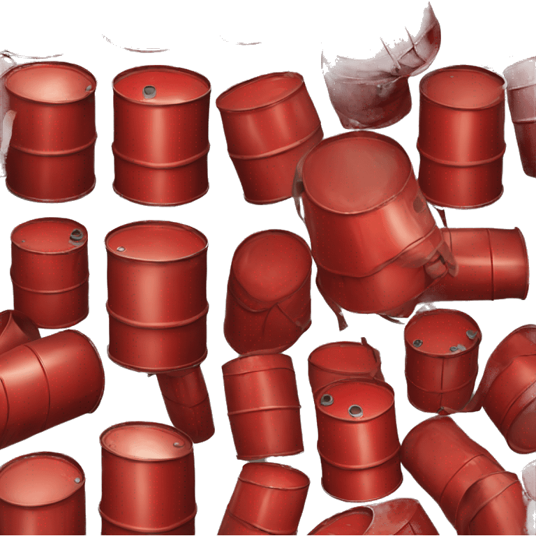 red oil drum realistic emoji