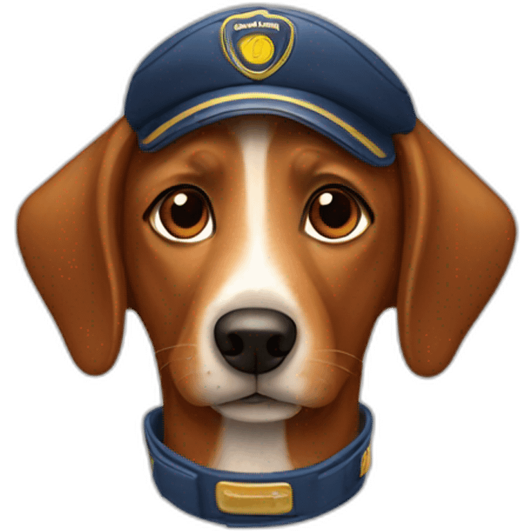 perro salchicha piloto  emoji