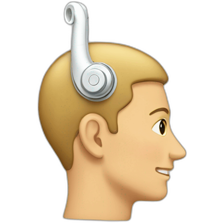 Cochlear implant emoji