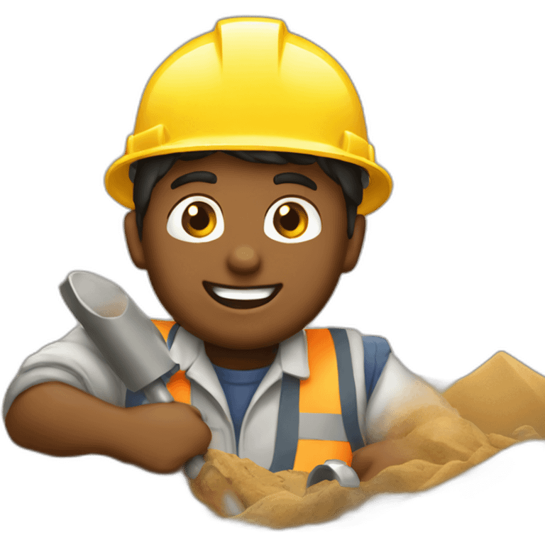 engineers playing in the sandbox emoji