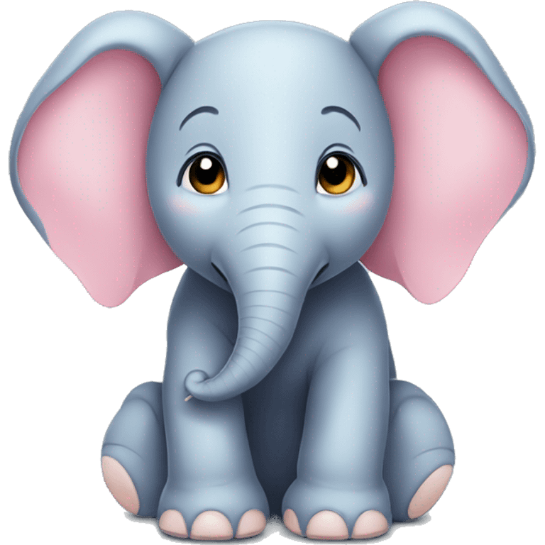 cute elephant emoji