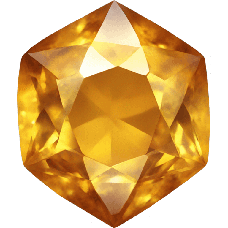 Citrine gem emoji