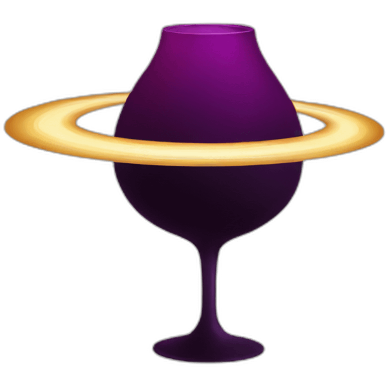 Saturn’s wine emoji