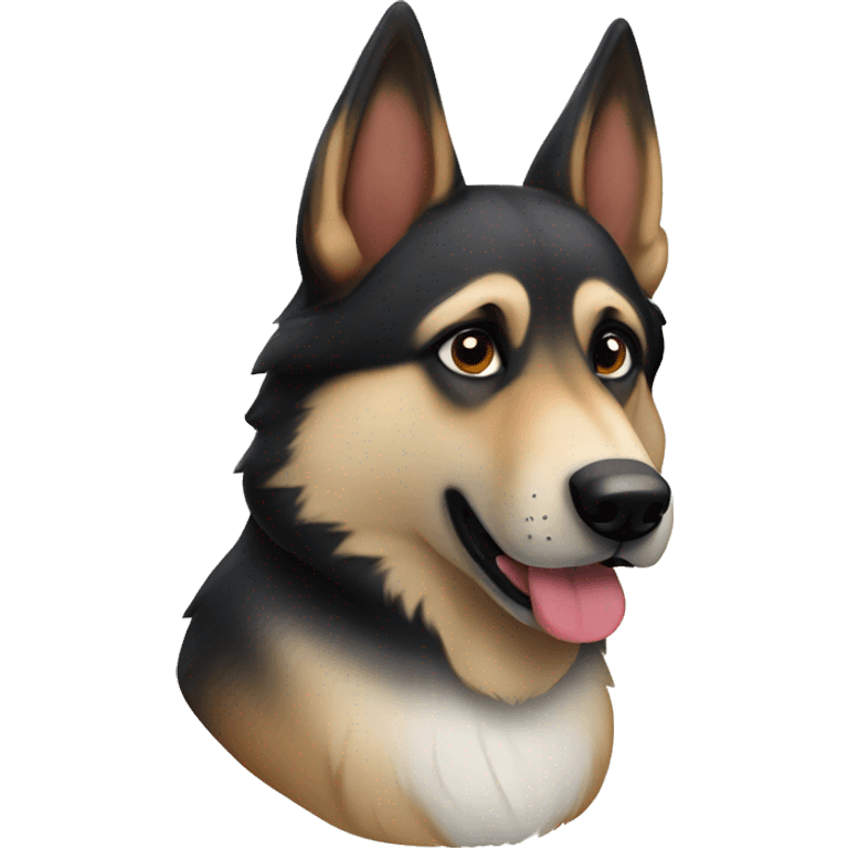 German Shepard husky  emoji