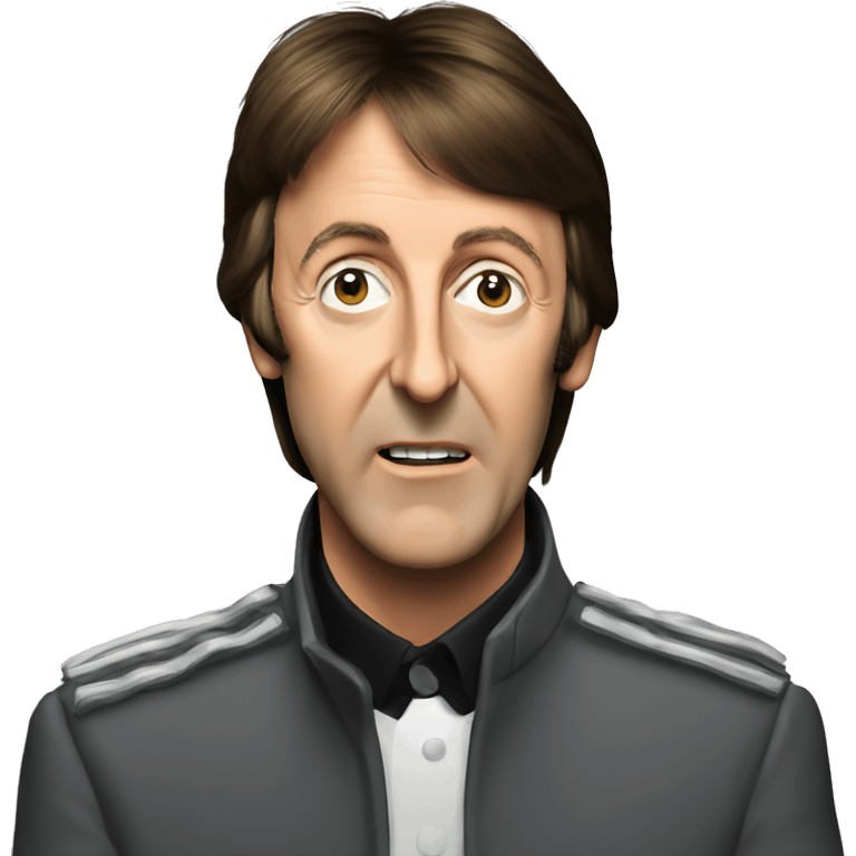 Paul McCartney Beatle emoji