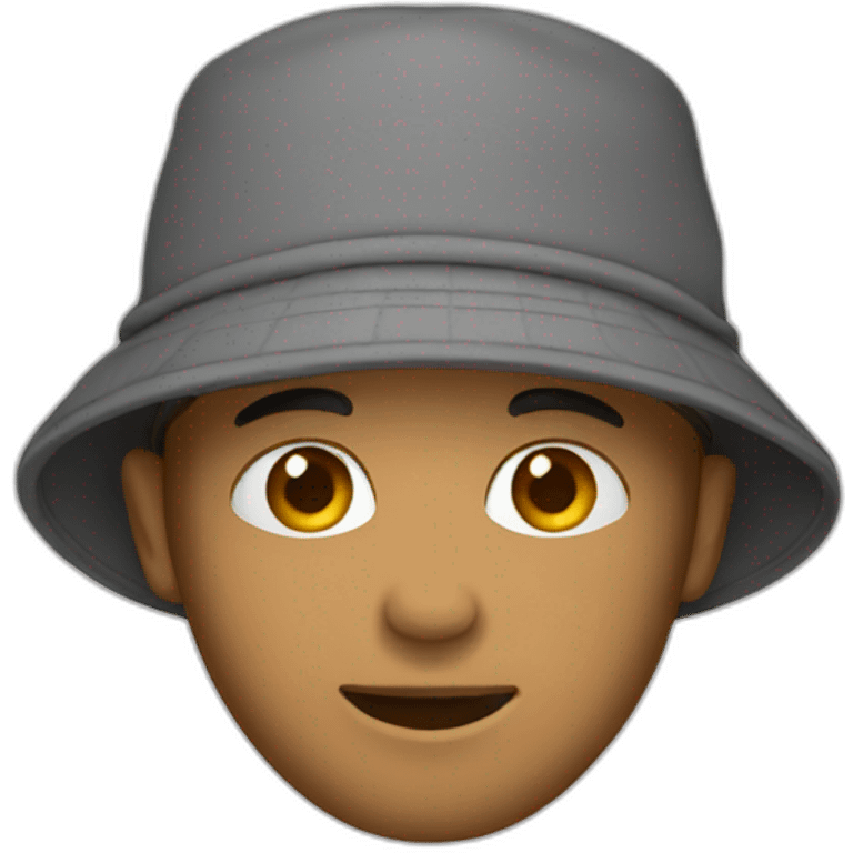 bucket hat emoji