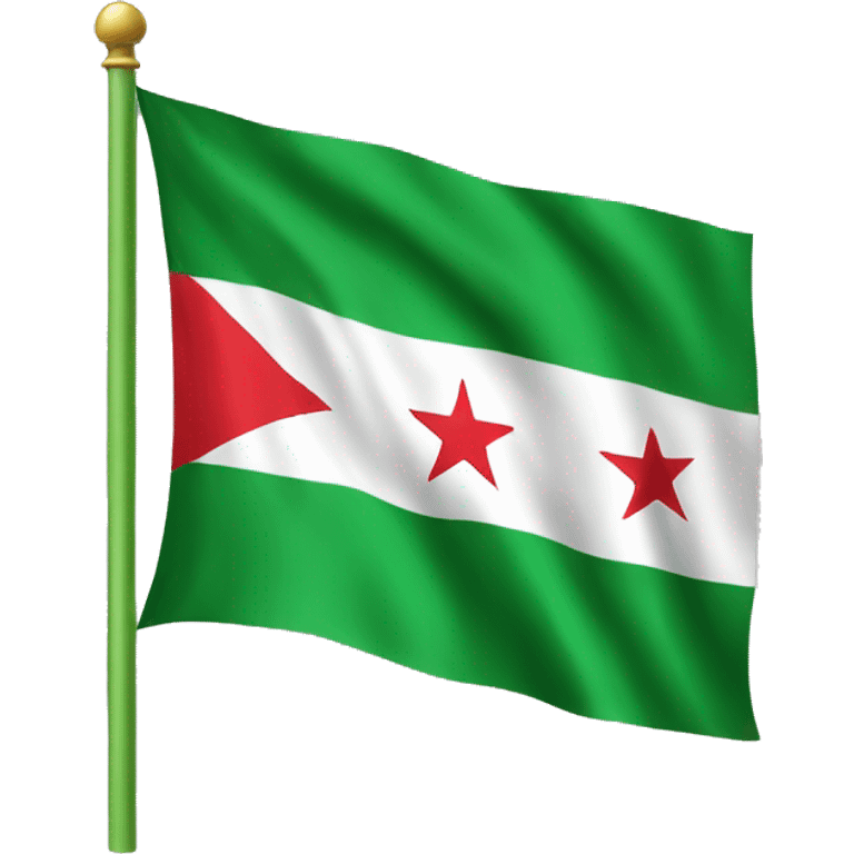 syria green flag emoji