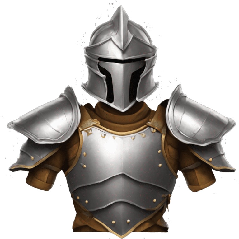 animated armor from Dungeons & Dragons super realistic emoji