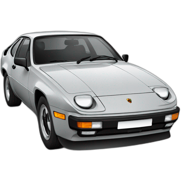 car Porsche 924 emoji