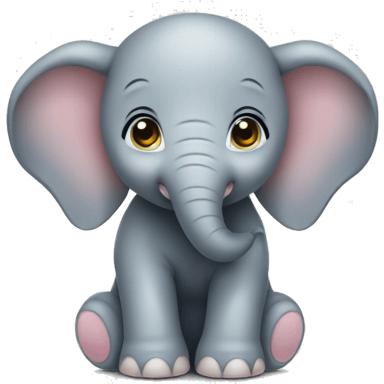 cute baby elephant emoji