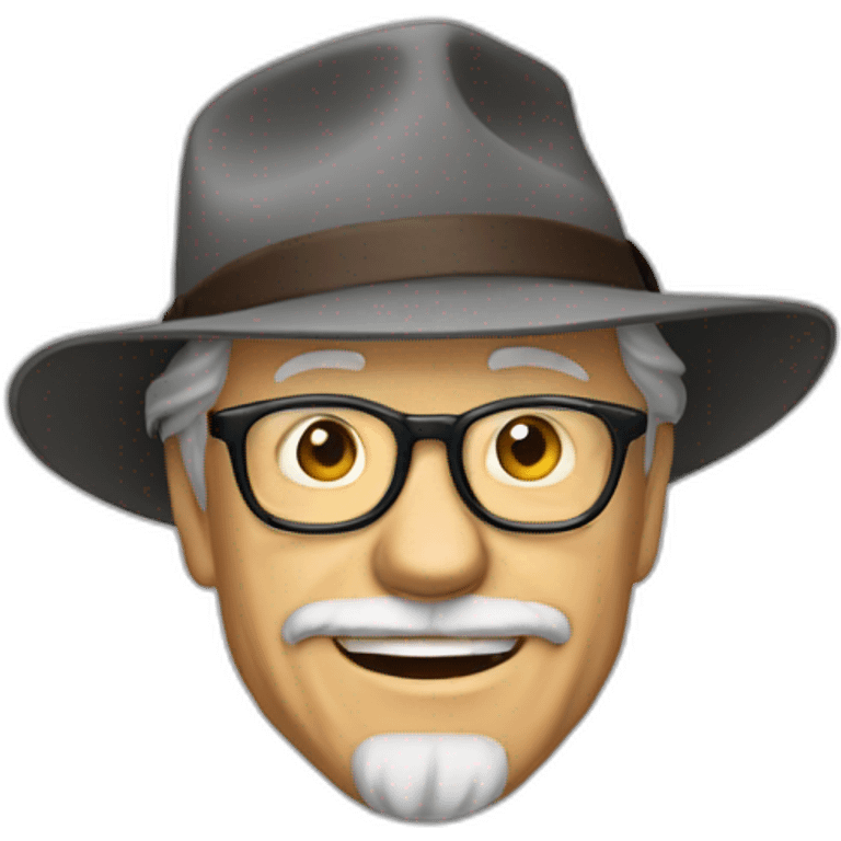 John Hammond with chapeau emoji