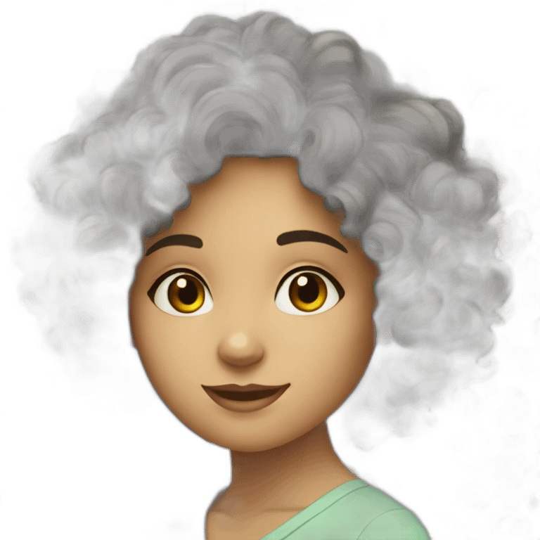 20-year-old-white-brazilian-woman-black-curly-hair emoji