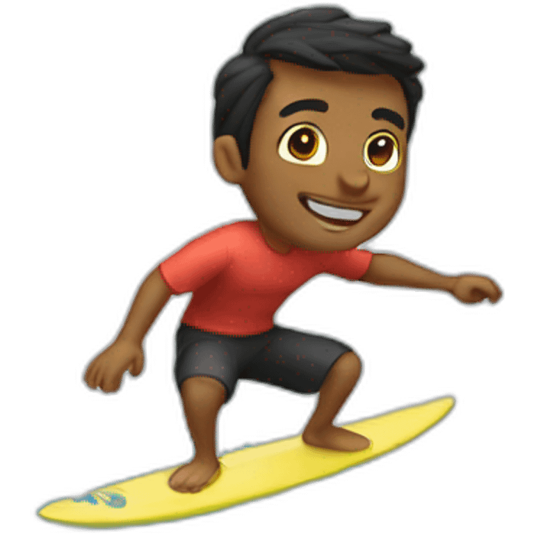 arif surfing emoji