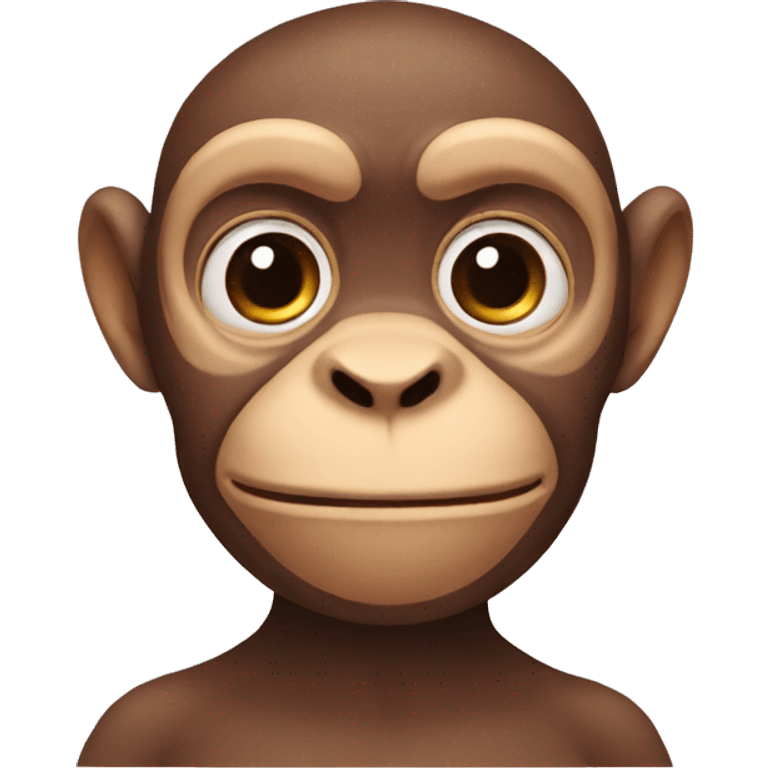 Two monkey friends emoji