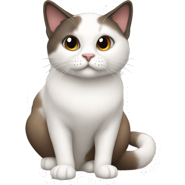 snowshoe cat emoji