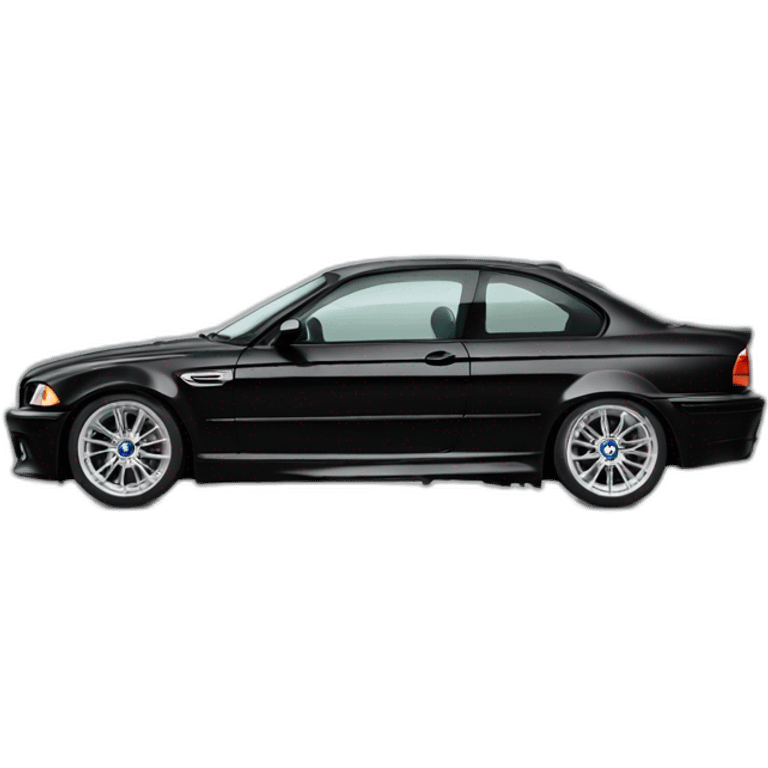 Bmw e46 black emoji