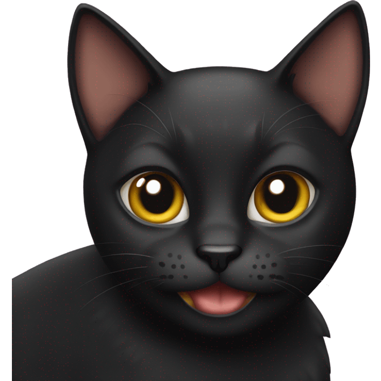 Black cat emoji