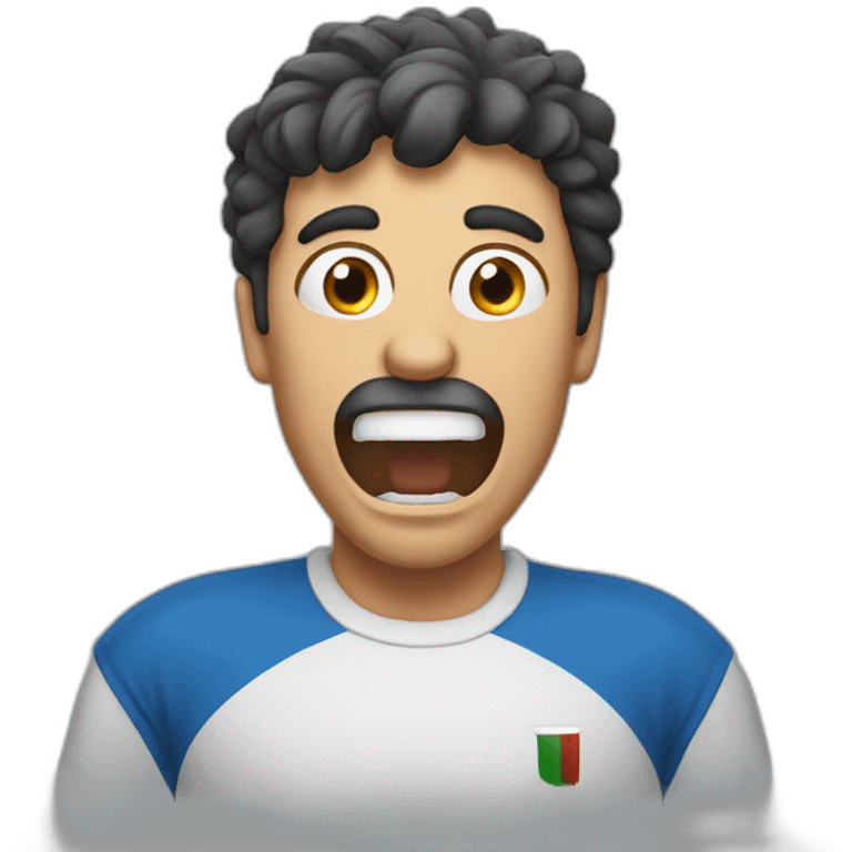 Italian yelling guy emoji