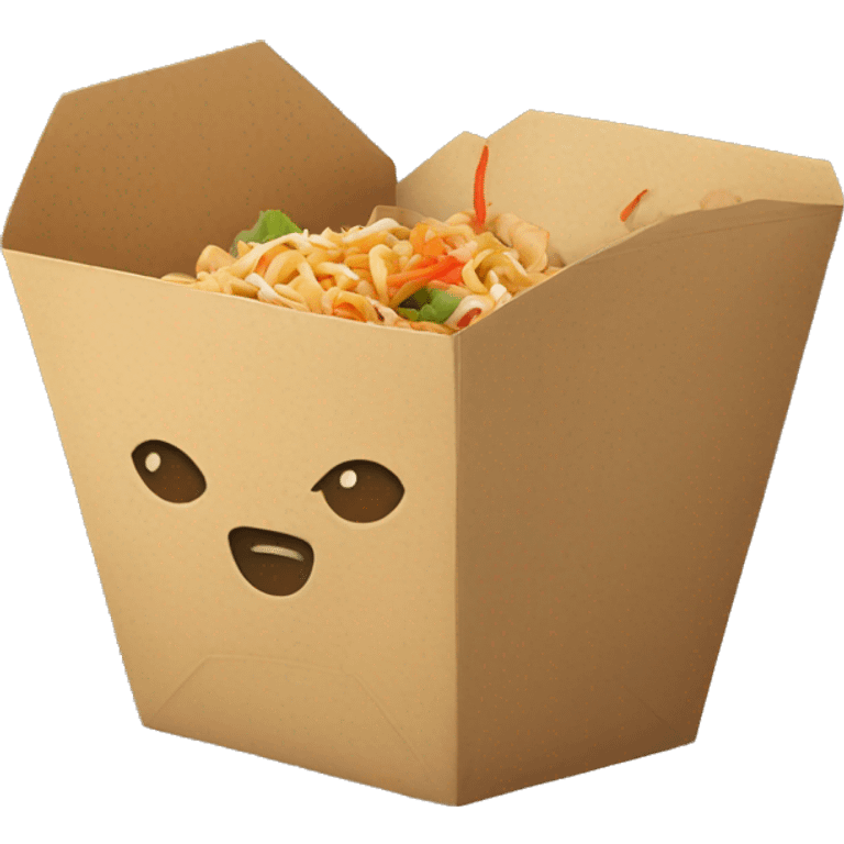 Chinese takeout  emoji