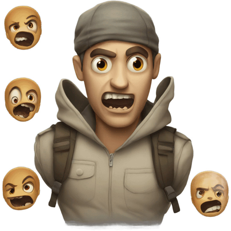 Scary emoji