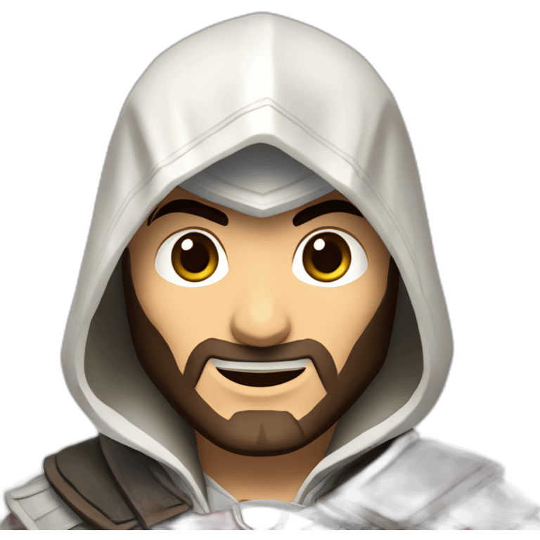 Ezio Auditore From Assassin's Creed Game emoji