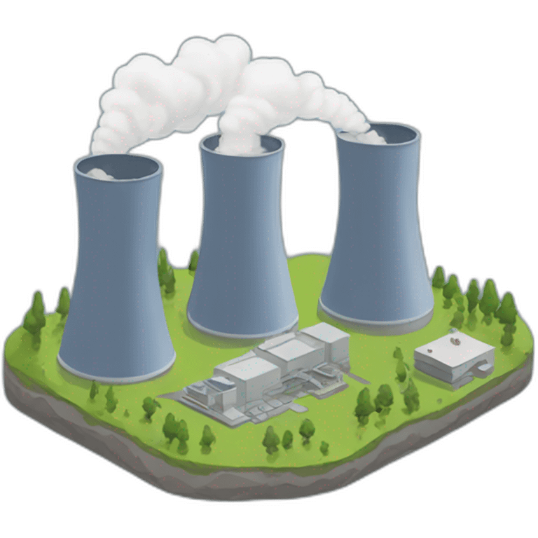 nuclear power plant from the simpsons emoji