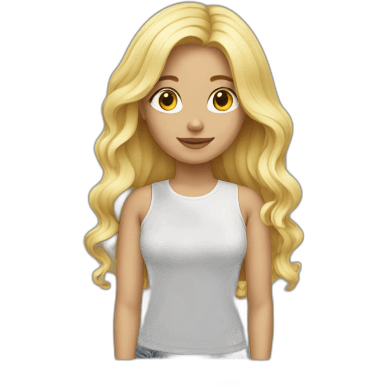 blonde-artist-girl emoji