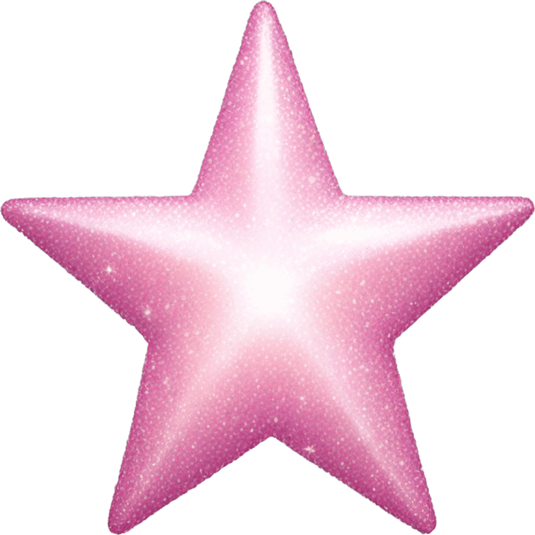 pale pink star sparkle emoji