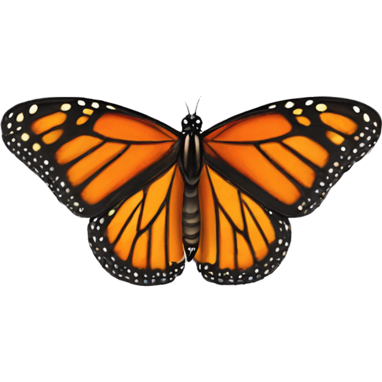 Monarch butterfly  emoji