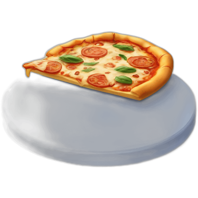 Pizza traditionnel chaude emoji