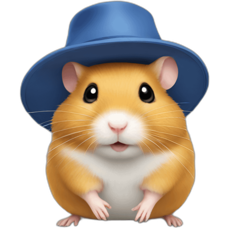 hamster in a hat emoji