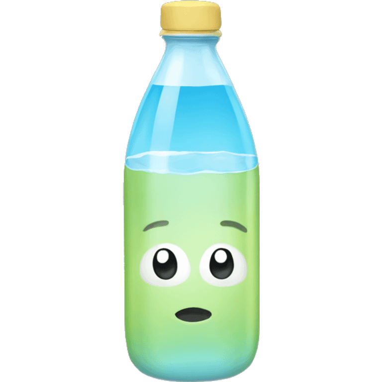 Bottle of water emoji