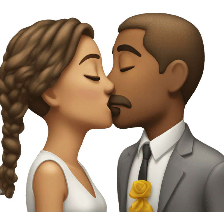 People kiss emoji