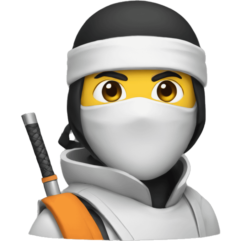 Ninja with Clem writing on top emoji