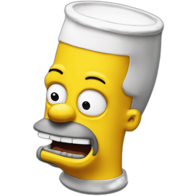 Homer simson drink biere emoji