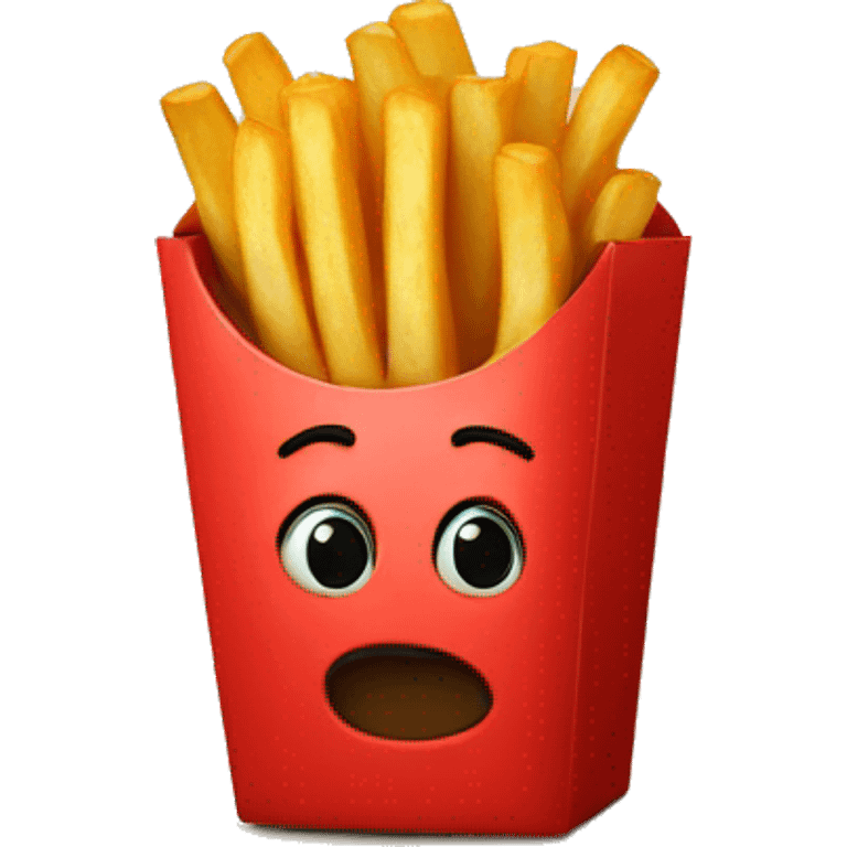 fries  with red box emoji