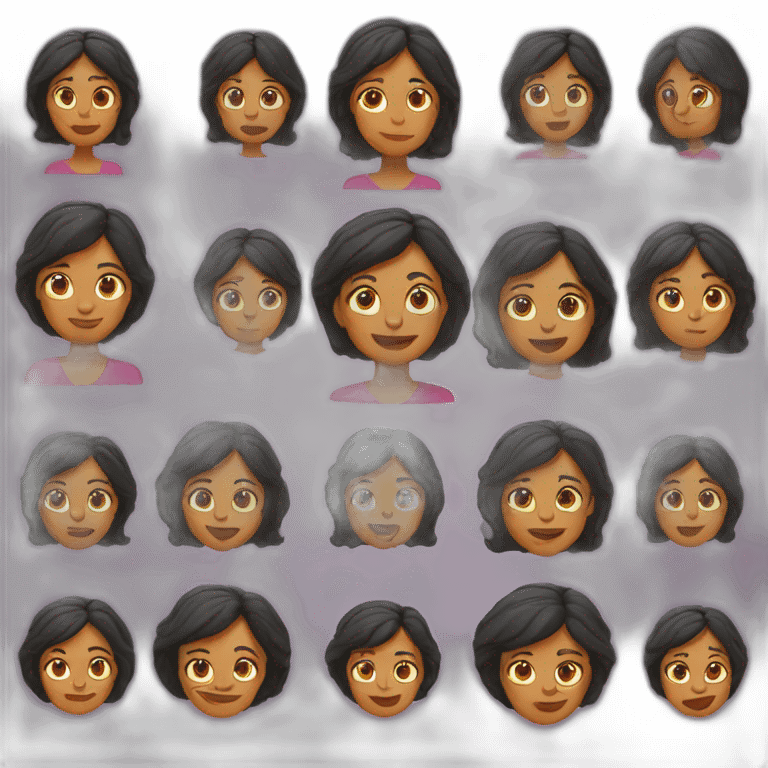 indian mom face 45 years age emoji