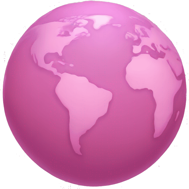 pink earth  emoji